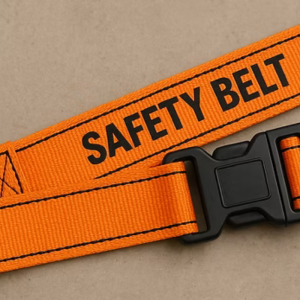 Safety Belt with Buckle System